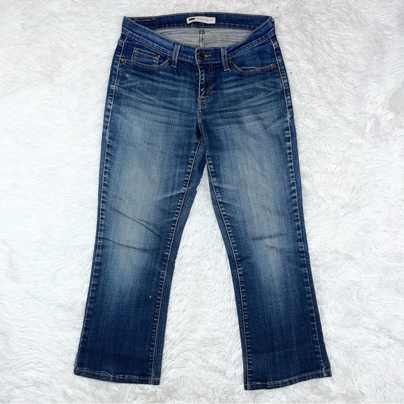 LEVI’S Women’s 529 Curvy Bootcut Blue Denim Jeans 8 M - Picture 1 of 10